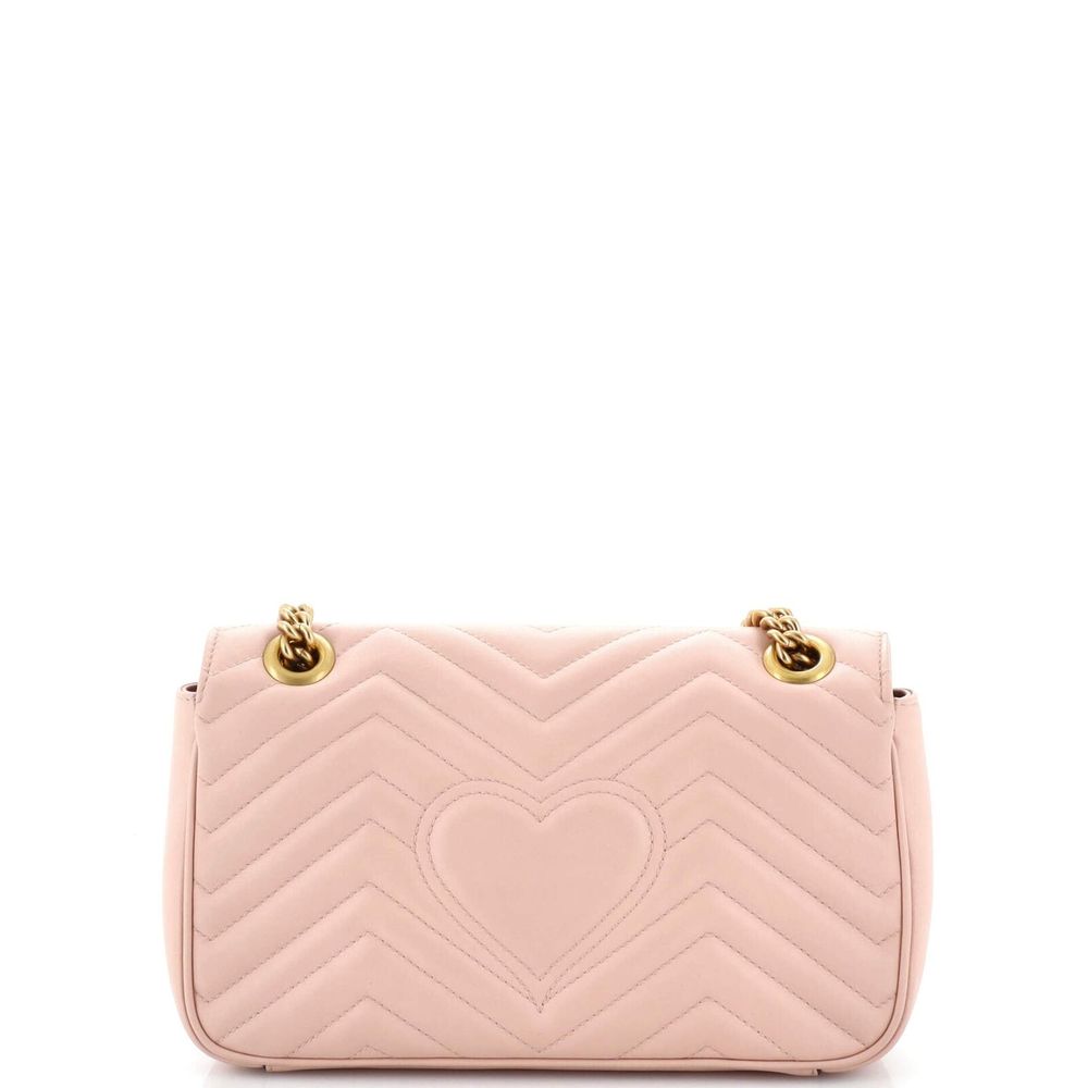 Gucci Gg Marmont Flap Bag Matelasse #89266G17B - Picture 3 of 9